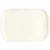 RAK Porcelain Ska 11 3/4" X 7 7/8" Ivory Rectangular Porcelain Platter - 6/Case