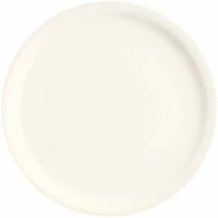 RAK Porcelain Ska 7 1/2" Ivory Narrow Rim Porcelain Flat Plate - 24/Case