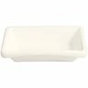 RAK Porcelain Ska 7.45 Oz. Ivory Rectangular Porcelain Bowl - 12/Case