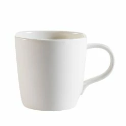 CAC China CAC STU-1 Studio 5 Oz. Bone White Porcelain Cup - 36/Case