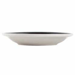CAC China CAC R-2-BLK Rainbow 6" Black Saucer - 36/Case 7 CAC China CAC R-2-BLK Rainbow 6" Black Saucer - 36/Case -Rak Porcelain shop 294008