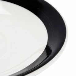 CAC China CAC R-2-BLK Rainbow 6" Black Saucer - 36/Case 9 CAC China CAC R-2-BLK Rainbow 6" Black Saucer - 36/Case -Rak Porcelain shop 294009