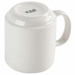 CAC China CAC PRM-10-W 10 Oz. Ivory (American White) Rolled Edge Prime Stackable China Mug - 36/Case 7 CAC China CAC PRM-10-W 10 Oz. Ivory (American White) Rolled Edge Prime Stackable China Mug - 36/Case -Rak Porcelain shop 364642