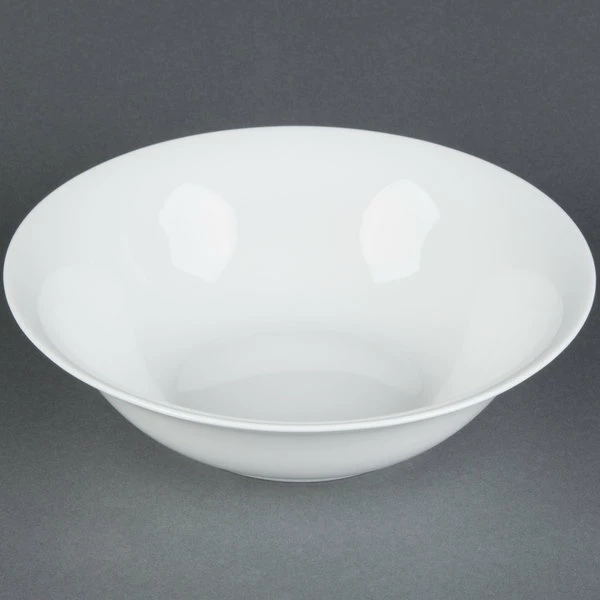 CAC China CAC MAJ-18 Majesty European Bone China 12 Oz. Nappie Dish - 36/Case 2 CAC China CAC MAJ-18 Majesty European Bone China 12 Oz. Nappie Dish - 36/Case - Image 2