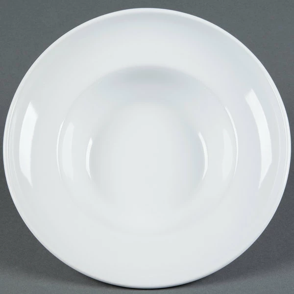 American Metalcraft Prestige CER7 60 Oz. Round Stoneware Bowl 5 American Metalcraft Prestige CER7 60 Oz. Round Stoneware Bowl - Image 5