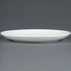 CAC China CAC MAJ-6C Majesty European Bone China 6" Coupe Plate - 36/Case -Rak Porcelain shop 487653