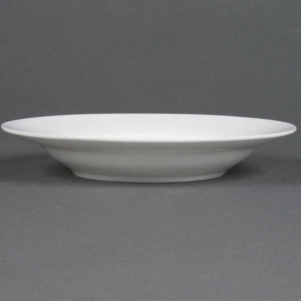 CAC China CAC MAJ-3 Majesty European Bone China 12 Oz. Soup Bowl - 24/Case 4 CAC China CAC MAJ-3 Majesty European Bone China 12 Oz. Soup Bowl - 24/Case - Image 4