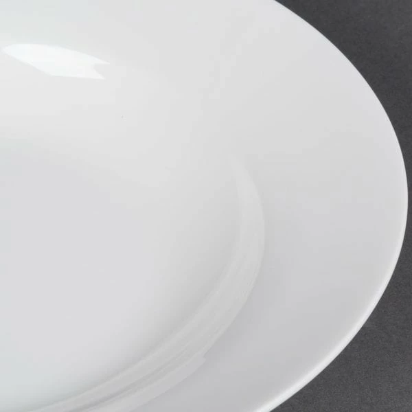 CAC China CAC MAJ-3 Majesty European Bone China 12 Oz. Soup Bowl - 24/Case 6 CAC China CAC MAJ-3 Majesty European Bone China 12 Oz. Soup Bowl - 24/Case - Image 6