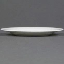 CAC China CAC MAJ-6 Majesty European Bone China 6" Round Plate - 36/Case -Rak Porcelain shop 491669