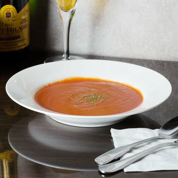 CAC China CAC MAJ-3 Majesty European Bone China 12 Oz. Soup Bowl - 24/Case 1 CAC China CAC MAJ-3 Majesty European Bone China 12 Oz. Soup Bowl - 24/Case