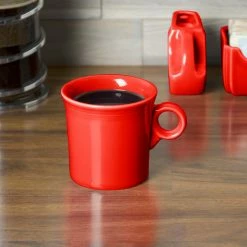 Fiesta® Dinnerware From Steelite International Fiesta® Dinnerware From Steelite International HL453338 Poppy 10.25 Oz. China Mug - 12/Case