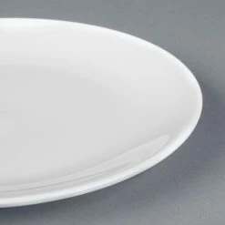 Chef & Sommelier FN512 Infinity 8 1/4" White Coupe Bone China Plate By Arc Cardinal - 24/Case -Rak Porcelain shop 624885