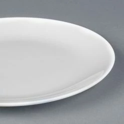 Chef & Sommelier FN511 Infinity 9 1/2" White Coupe Bone China Plate By Arc Cardinal - 24/Case -Rak Porcelain shop 624908