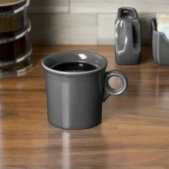 Fiesta® Dinnerware From Steelite International Fiesta® Dinnerware From Steelite International HL453339 Slate 10.25 Oz. China Mug - 12/Case