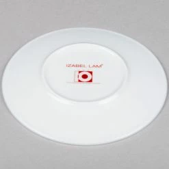 10 Strawberry Street B4507 Izabel Lam Pond 6" White Round Bone China Plate - 48/Case -Rak Porcelain shop 692041