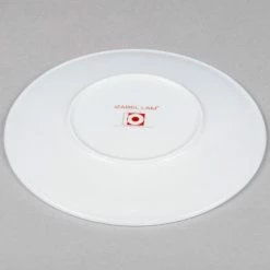 10 Strawberry Street B4508 Izabel Lam Pond 7 1/2" White Round Bone China Plate - 48/Case -Rak Porcelain shop 692187