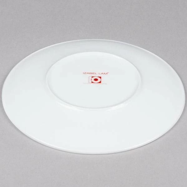 10 Strawberry Street B4509 Izabel Lam Pond 9" White Round Bone China Plate - 24/Case 3 10 Strawberry Street B4509 Izabel Lam Pond 9" White Round Bone China Plate - 24/Case - Image 3