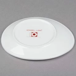 10 Strawberry Street B4514 Izabel Lam Pond 6" X 5" White Oval Bone China Plate - 12/Case 5 10 Strawberry Street B4514 Izabel Lam Pond 6" X 5" White Oval Bone China Plate - 12/Case -Rak Porcelain shop 693311