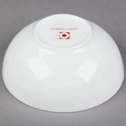 10 Strawberry Street B4517 Izabel Lam Pond 13 Oz. White Bone China Cereal Bowl - 48/Case -Rak Porcelain shop 693650