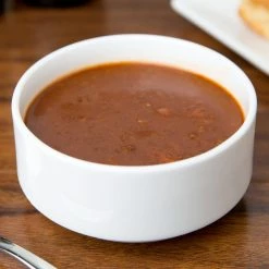 10 Strawberry Street B4518 Izabel Lam Pond 6 Oz. White Bone China Bouillon Bowl - 48/Case