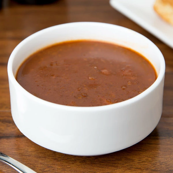 10 Strawberry Street B4518 Izabel Lam Pond 6 Oz. White Bone China Bouillon Bowl - 48/Case 1 10 Strawberry Street B4518 Izabel Lam Pond 6 Oz. White Bone China Bouillon Bowl - 48/Case