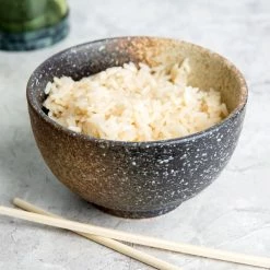 10 Strawberry Street NAG-5BWL Whittier Nagoya 16 Oz. Stoneware Rice Bowl - 24/Case