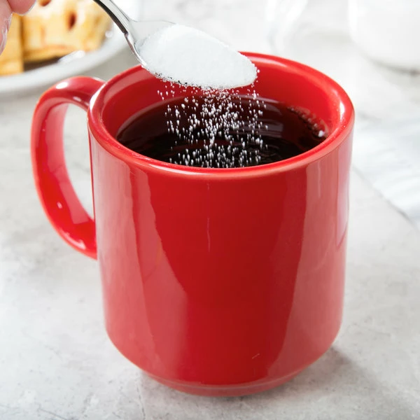 CAC China CAC PRM-12-R Red 12 Oz. Venice Stacking Mug - 36/Case 1 CAC China CAC PRM-12-R Red 12 Oz. Venice Stacking Mug - 36/Case