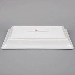 American Metalcraft Prestige CER21 21" X 13" White Rectangular Stoneware Platter 11 American Metalcraft Prestige CER21 21" X 13" White Rectangular Stoneware Platter -Rak Porcelain shop 889473