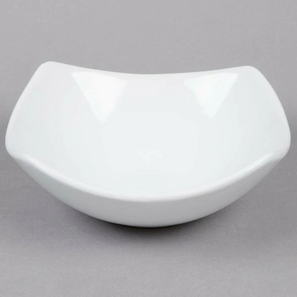 American Metalcraft Prestige SQND9 1.4 Qt. Square Stoneware Bowl 2 American Metalcraft Prestige SQND9 1.4 Qt. Square Stoneware Bowl - Image 2