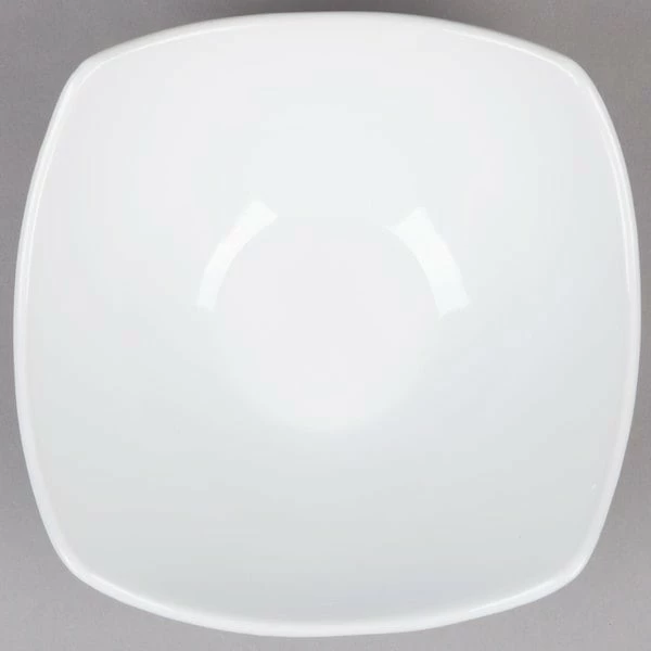 American Metalcraft Prestige SQND9 1.4 Qt. Square Stoneware Bowl 5 American Metalcraft Prestige SQND9 1.4 Qt. Square Stoneware Bowl - Image 5