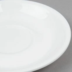 Arcoroc G3749 Daring 4 1/2" Porcelain Saucer For G3744 Porcelain Cup By Arc Cardinal - 24/Case 8 Arcoroc G3749 Daring 4 1/2" Porcelain Saucer For G3744 Porcelain Cup By Arc Cardinal - 24/Case -Rak Porcelain shop 921676