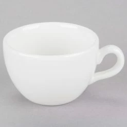 Homer Laughlin By Steelite International HL20026800 Ameriwhite Alexa 3 Oz. Bright White China Espresso Cup - 12/Case 6 Homer Laughlin By Steelite International HL20026800 Ameriwhite Alexa 3 Oz. Bright White China Espresso Cup - 12/Case -Rak Porcelain shop 932330