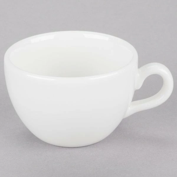 Homer Laughlin By Steelite International HL20026800 Ameriwhite Alexa 3 Oz. Bright White China Espresso Cup - 12/Case 3 Homer Laughlin By Steelite International HL20026800 Ameriwhite Alexa 3 Oz. Bright White China Espresso Cup - 12/Case - Image 3