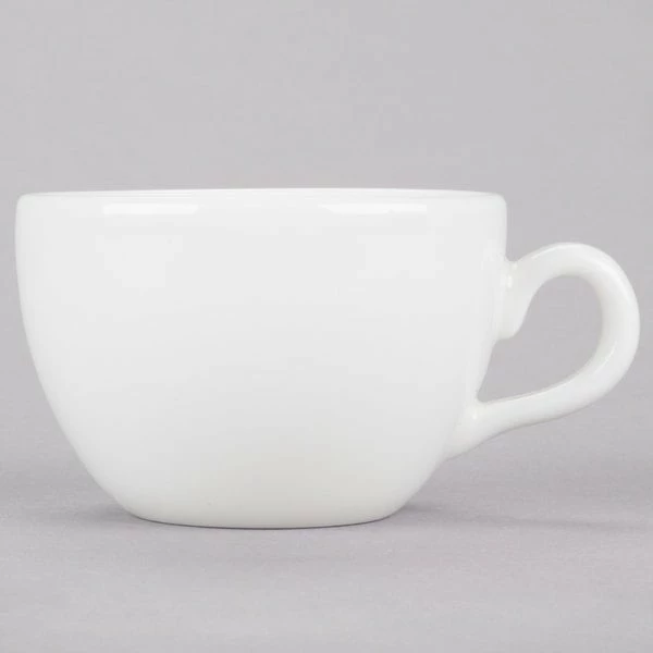 Homer Laughlin By Steelite International HL20026800 Ameriwhite Alexa 3 Oz. Bright White China Espresso Cup - 12/Case 2 Homer Laughlin By Steelite International HL20026800 Ameriwhite Alexa 3 Oz. Bright White China Espresso Cup - 12/Case - Image 2