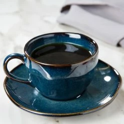 Tuxton GAN-083 TuxTrendz Artisan Night Sky 10.5 Oz. Round China Cup - 24/Case 9 Tuxton GAN-083 TuxTrendz Artisan Night Sky 10.5 Oz. Round China Cup - 24/Case -Rak Porcelain shop 933156
