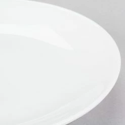 Chef & Sommelier FN513 Infinity 6 1/4" White Coupe Bone China B&B Plate By Arc Cardinal - 24/Case 10 Chef & Sommelier FN513 Infinity 6 1/4" White Coupe Bone China B&B Plate By Arc Cardinal - 24/Case -Rak Porcelain shop 941344