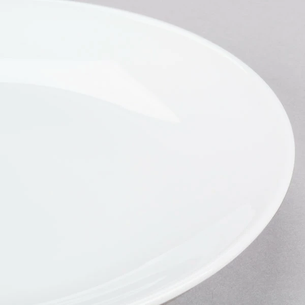 Chef & Sommelier FN513 Infinity 6 1/4" White Coupe Bone China B&B Plate By Arc Cardinal - 24/Case 5 Chef & Sommelier FN513 Infinity 6 1/4" White Coupe Bone China B&B Plate By Arc Cardinal - 24/Case - Image 5