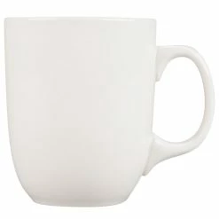 CAC China CAC CTM-15-W Camptown 15 Oz. Ivory (American White) Rolled Edge China Mug - 24/Case -Rak Porcelain shop 963394