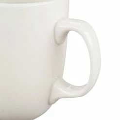 CAC China CAC CTM-15-W Camptown 15 Oz. Ivory (American White) Rolled Edge China Mug - 24/Case -Rak Porcelain shop 963395