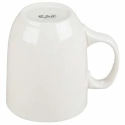 CAC China CAC CTM-15-W Camptown 15 Oz. Ivory (American White) Rolled Edge China Mug - 24/Case -Rak Porcelain shop 963396