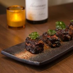 10 Strawberry Street NAG-14-6REC Whittier Nagoya 14" X 6" Rectangular Stoneware Slab - 4/Pack -Rak Porcelain shop 974607