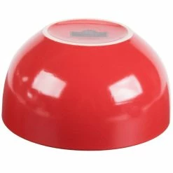 10 Strawberry Street WM-7-RED Wazee Matte 16 Oz. Round Red Stoneware Cereal Bowl - 24/Case -Rak Porcelain shop 978360