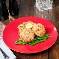 10 Strawberry Street WM-1-RED Wazee Matte 10 1/2" Round Red Stoneware Dinner Plate - 24/Case